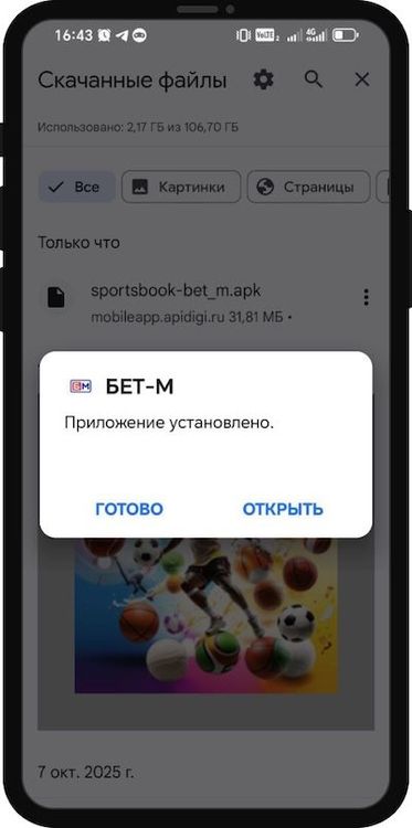 Подождите завершения процедуры, после чего можно будет открыть приложение.